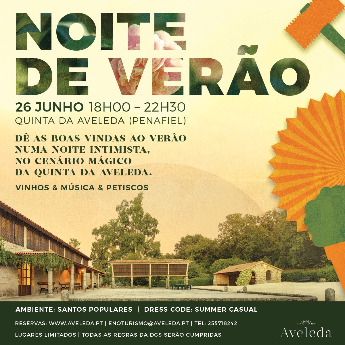 Summer Nights at Aveleda: popular celebration of "Santos Populares".